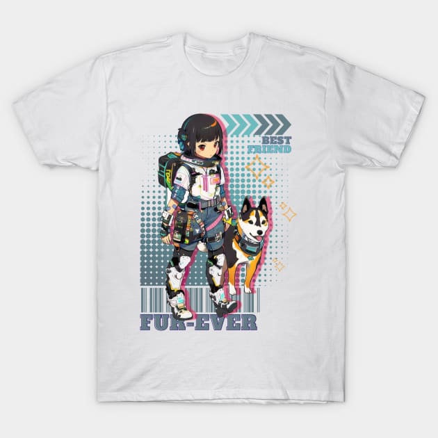 Best Friend FUR-ever T-Shirt by Robbot17